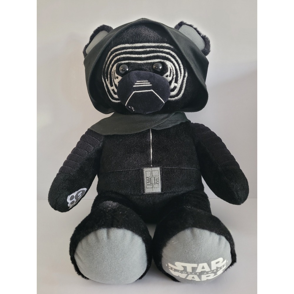 Star Wars Force Awakens Kylo Ren Plush Teddy Bear‎ Black Hooded Cape